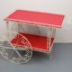 1950s French serving trolley for garden
