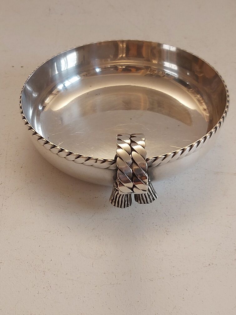 Empty pocket Maria Pergay silver metal