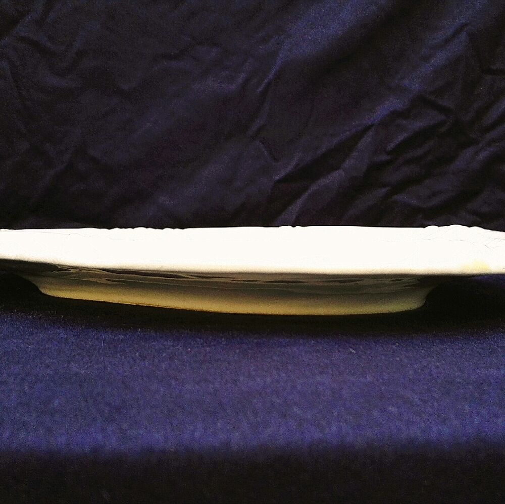 Large ceramic dish Malicorne Emile Tessier