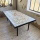 Dining table tiled 1950 dlg Capron