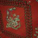 Vintage Red Caucasian Kilim Rug Handwoven Tribal Wool Flatweave Carpet