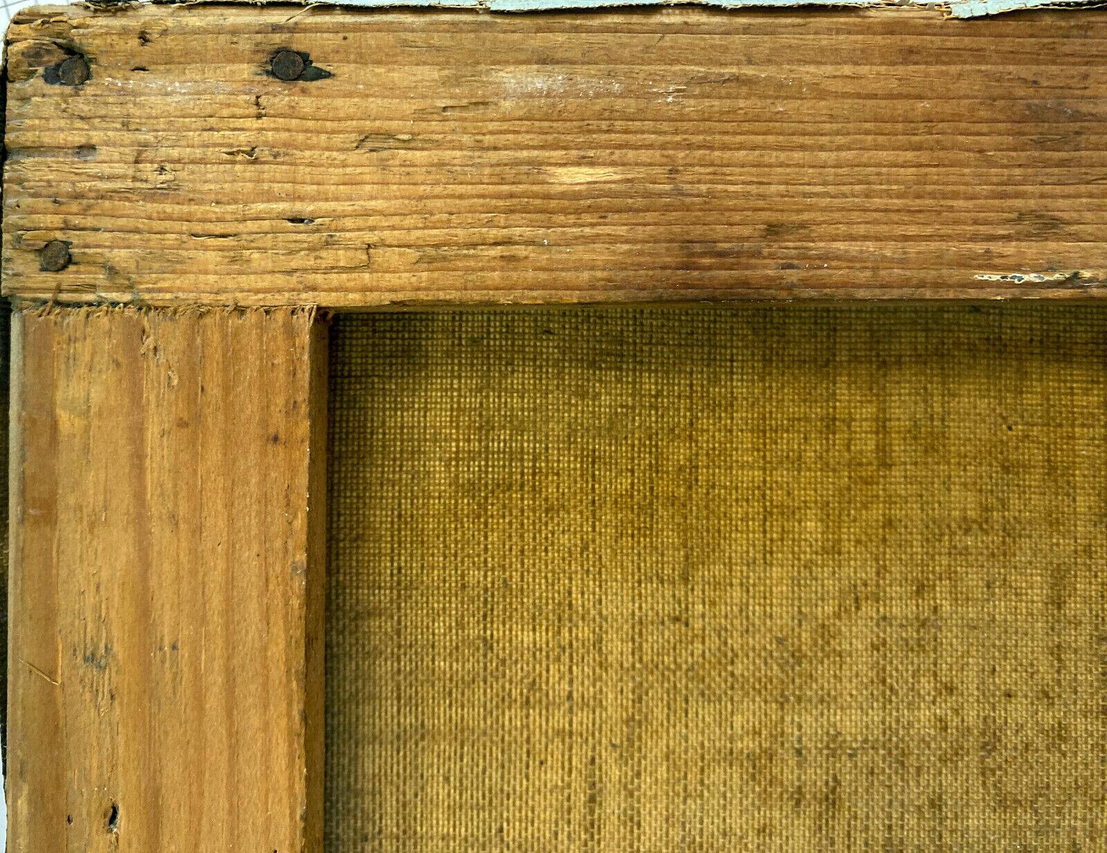 HST painting "Jetty of flowers" 19th century signed Tessier