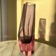 Grand vase murano sommerso 60s verre violine