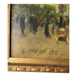 A.Dreqqe - "A Sunday at the Arc de Triomphe" - 1939
