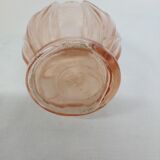 Old pink blown glass soliflore