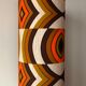 Opaline table lamp lampshade vintage fabric