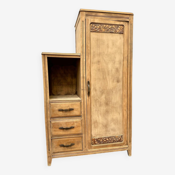 Asymmetrical art deco wardrobe