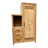 Asymmetrical art deco wardrobe