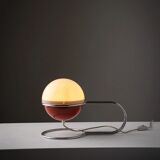 Lampe de table Space Age rouge Formland par Sidse Werner et Leif Alring pour Fog & Mørup, Danemark, années 1970