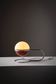 Formland red Space Age table lamp by Sidse Werner & Leif Alring for Fog & Mørup, Denmark, 1970s