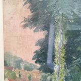 Watercolor table