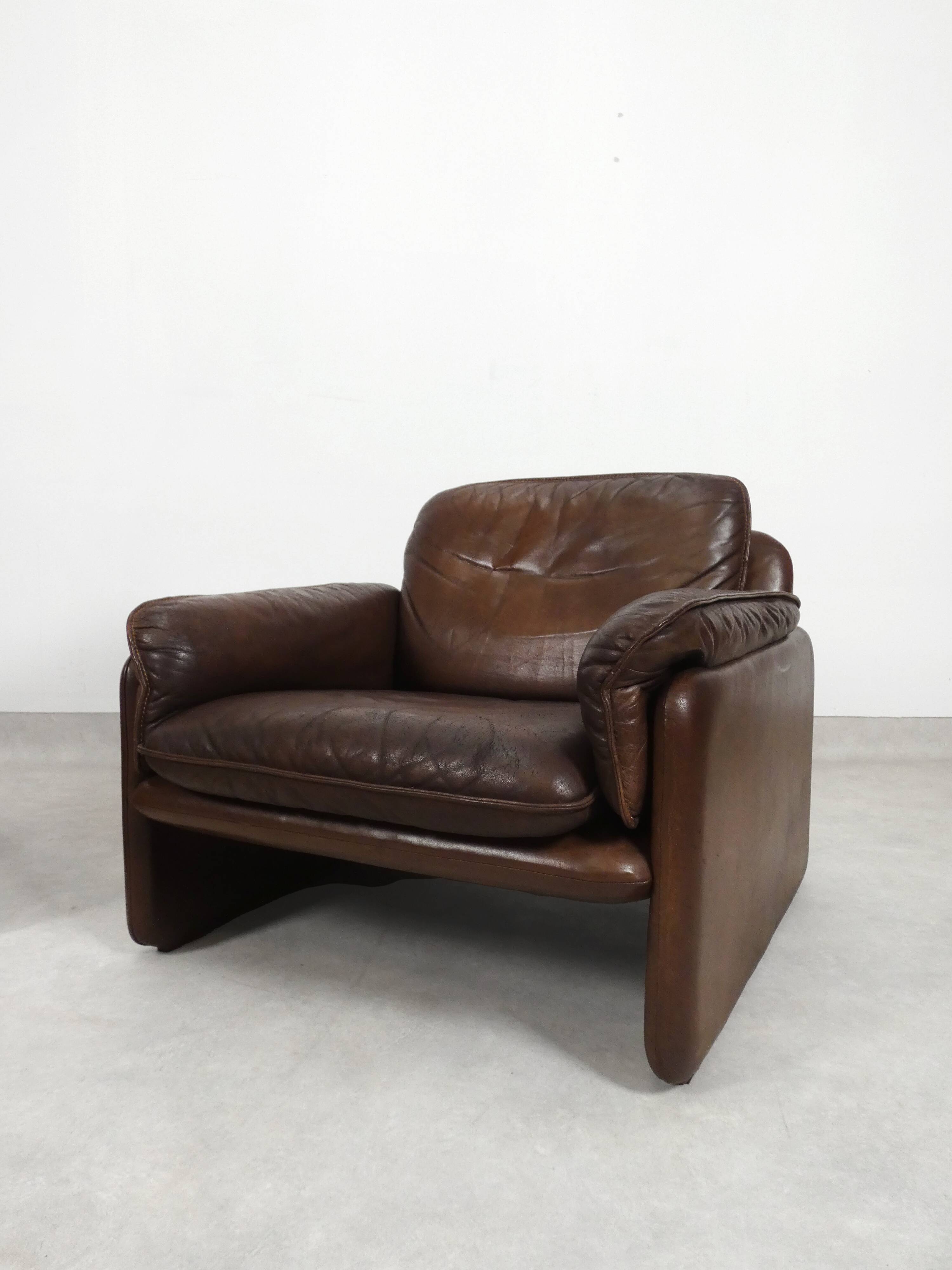 set of 2 De Sede DS61 fauteuils