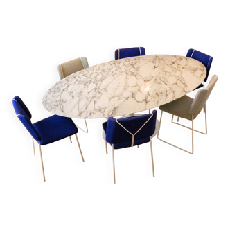 Table ovale KNOLL TULIP Saarinen