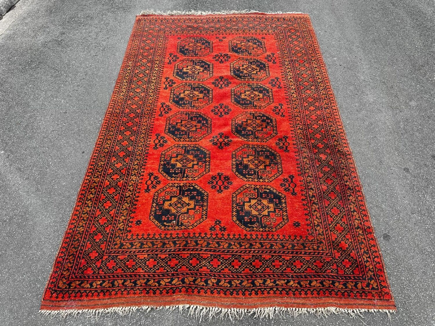 Afghan rug