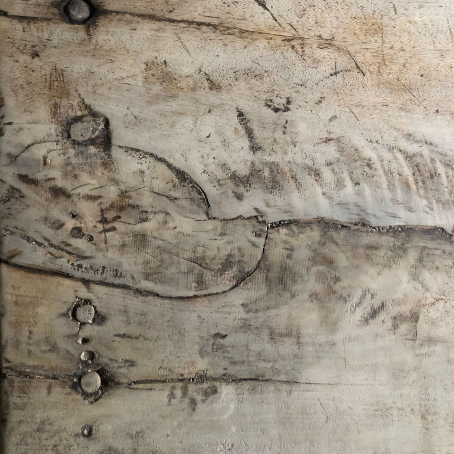 Wooden counter XIXth