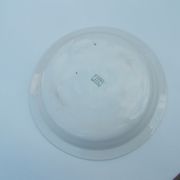 Plat creux diam 27 cm faience b.f.k  modèle lauriers