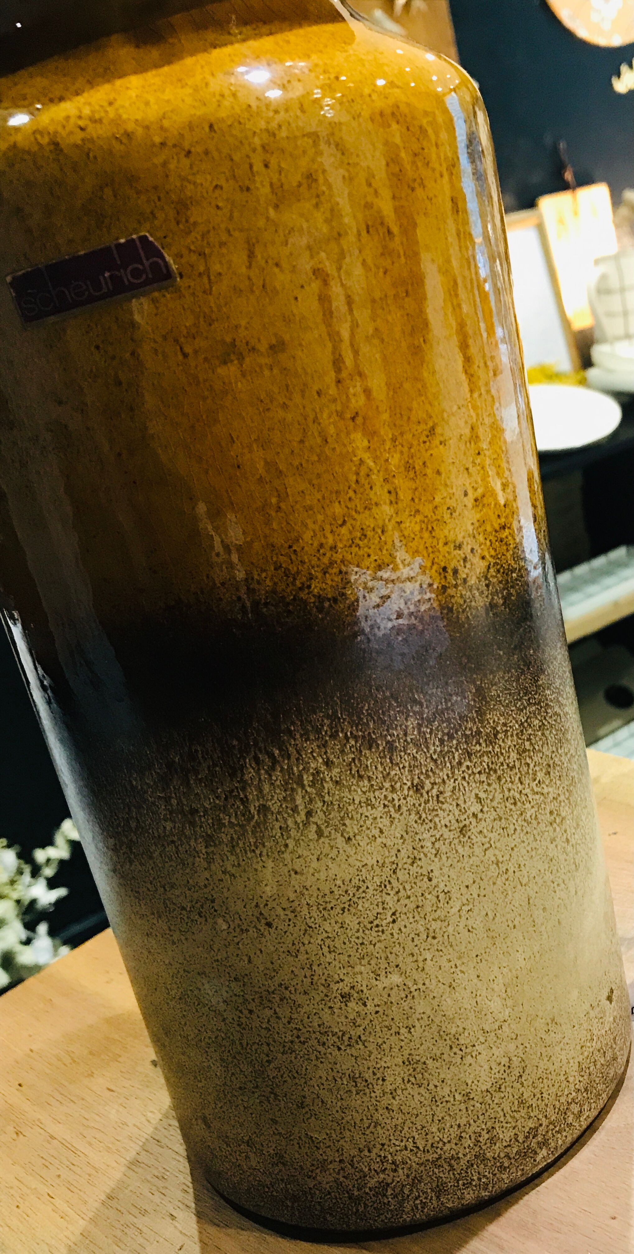 German ceramic vase 60s