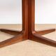 Very large Danish dining table in teak, oval and extendable, Dyrlund.