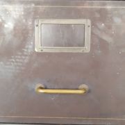 Set of industrial drawer cabinets.