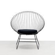 Dutch wire chair by C. Braakman and A. Dekker for Pastoe and Tomado