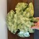 Ceramic dish in the shape of a leaf, 1960s.