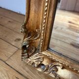 Antique gilded mirror 81cmx143cm