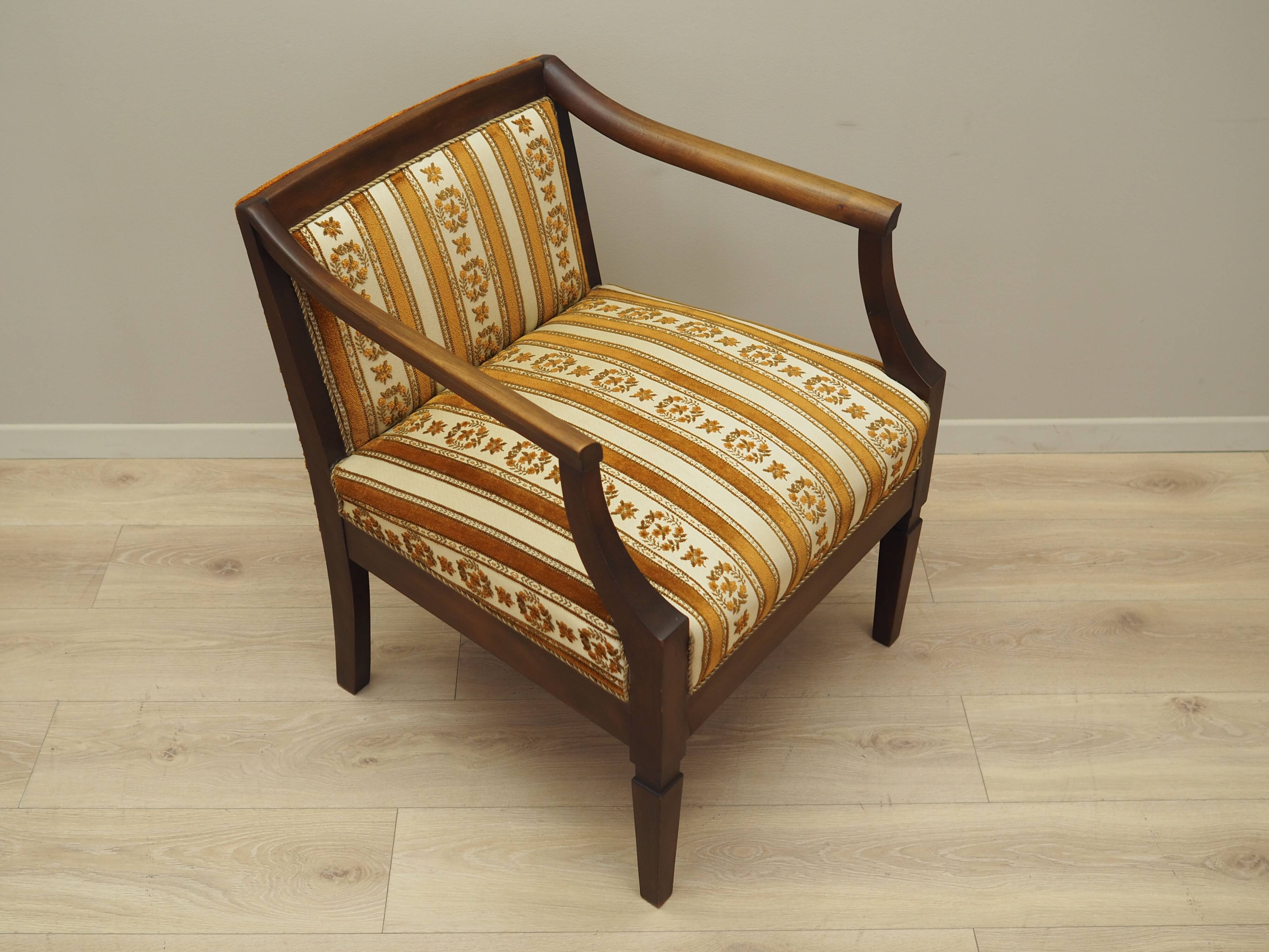Mahogany armchair, Danish design, 1970s, production: Denmark