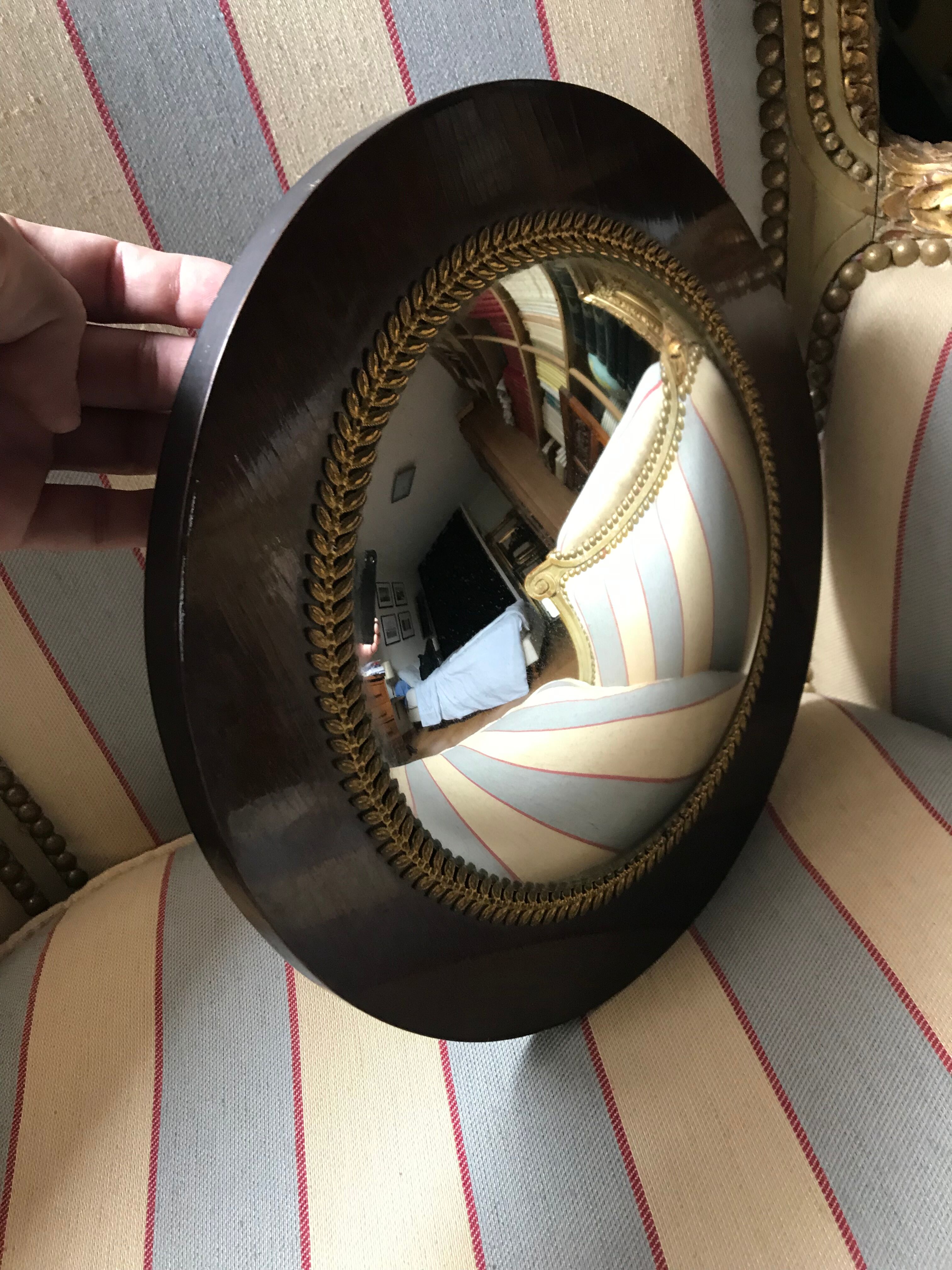 Vintage witch mirror 1970 29cm