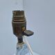 Lamp Base Swan Neck Signed Daum