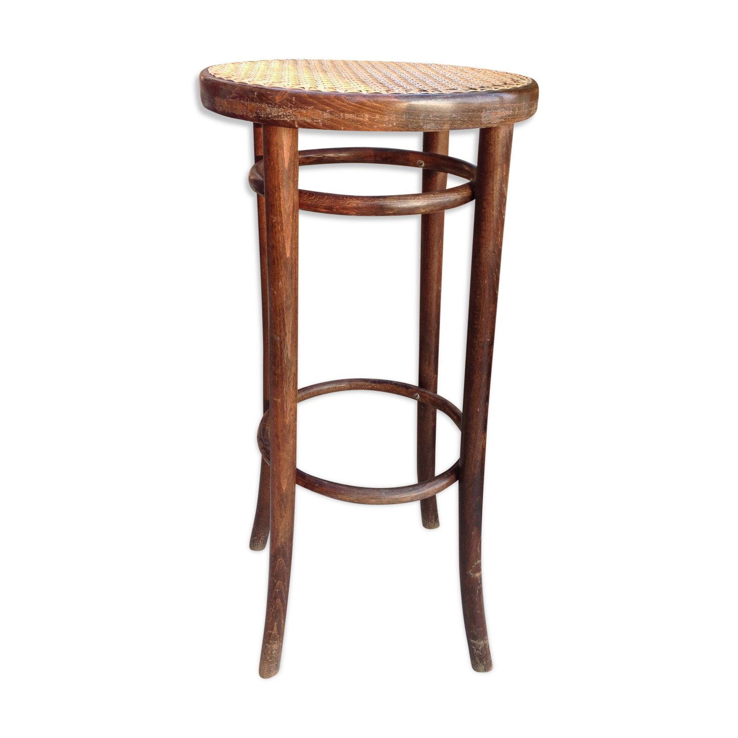 Ancien tabouret de bar par FMB vintage années 50