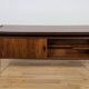 Large Mid-Century Freestanding Rosewood Desk, Denmark, 1960s