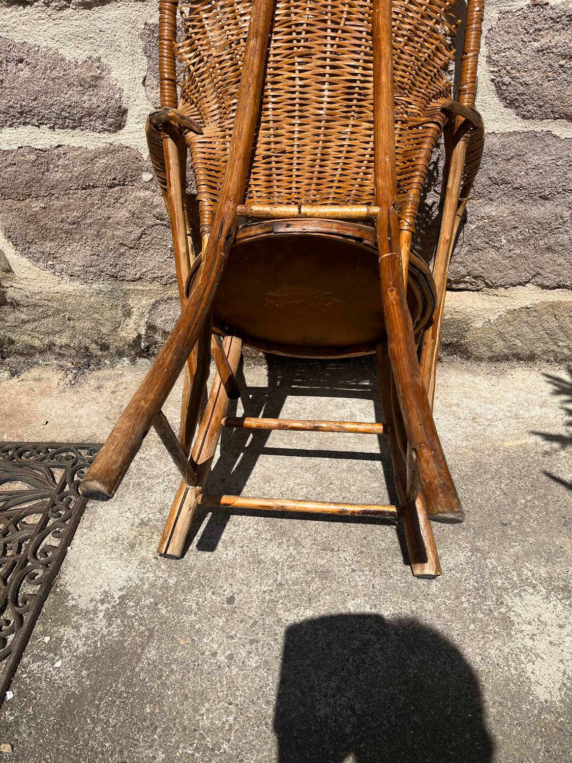 Chaise en châtaignier