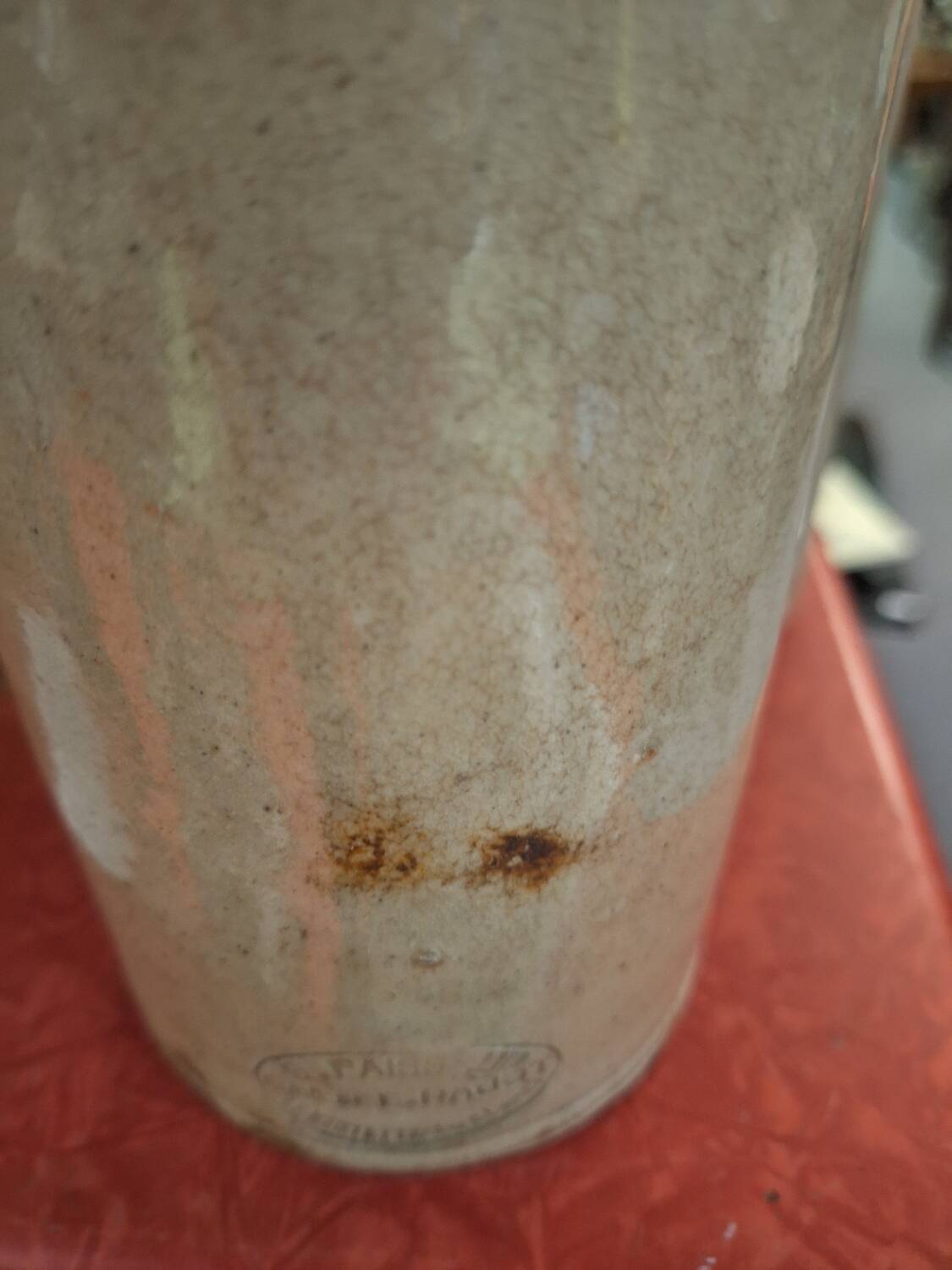 Stoneware bottle