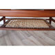 Table basse scandinave en teck édition Samcom 1960