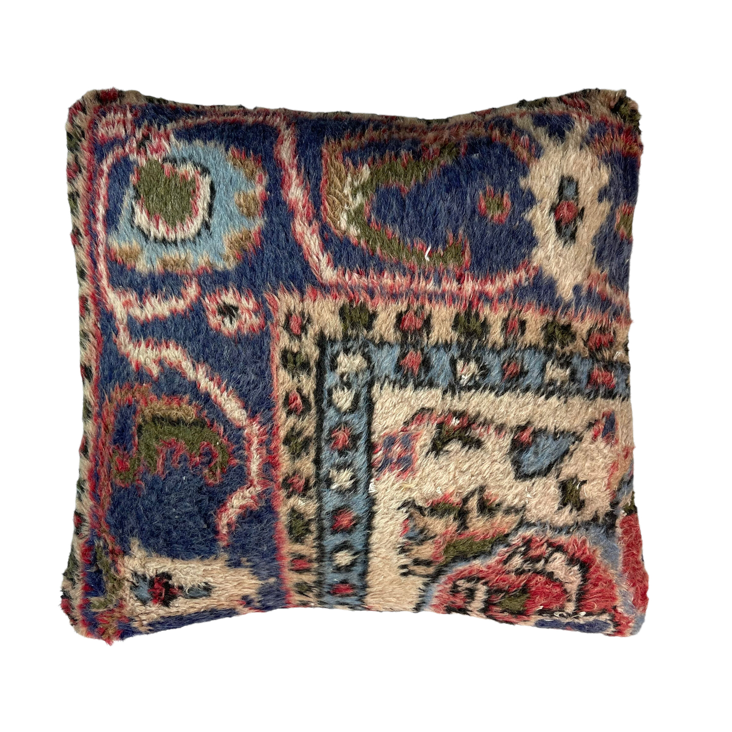 Vintage Turkish Rug Cushion Cover , 45 x 45 cm