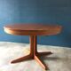 Baumann round extensible table with extensions