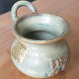 Small pot fleur de sel in Sandstone