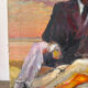 Family portrait at the beach signed Patrice Landauer