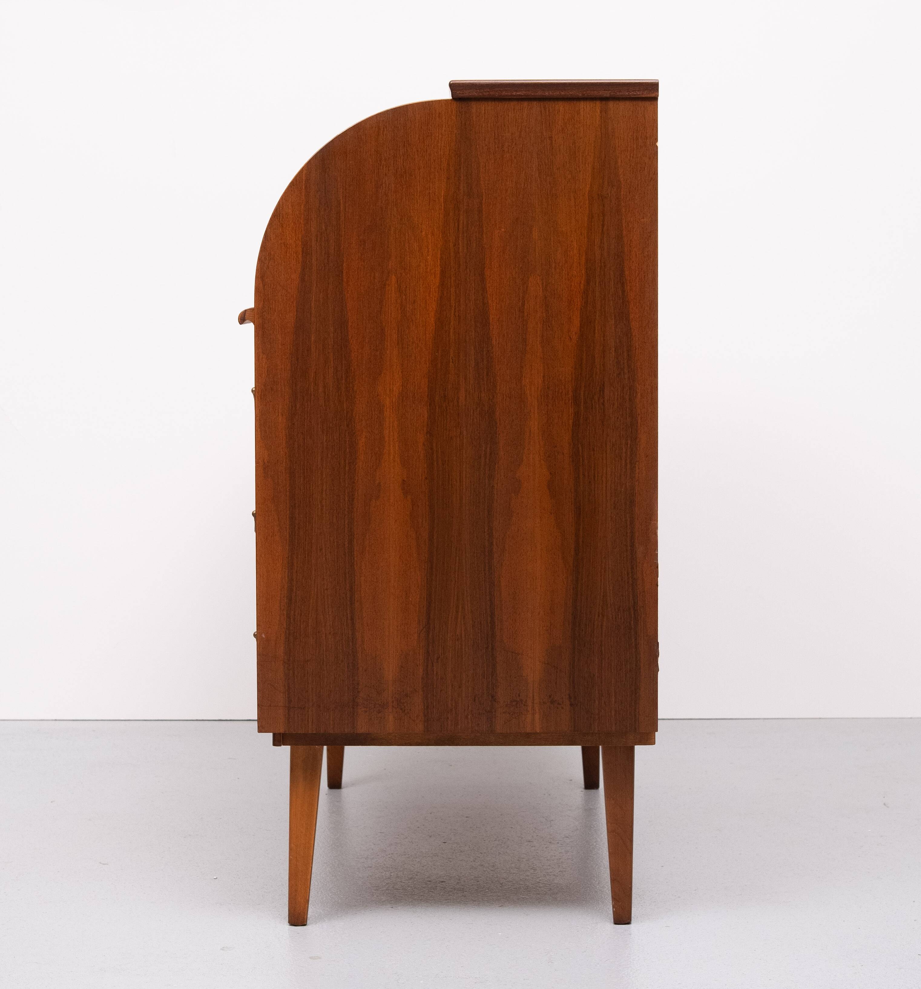 Vintage Teak Secretary Egon Ostergaard 1960s Sweden