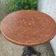 Table de bistrot ronde