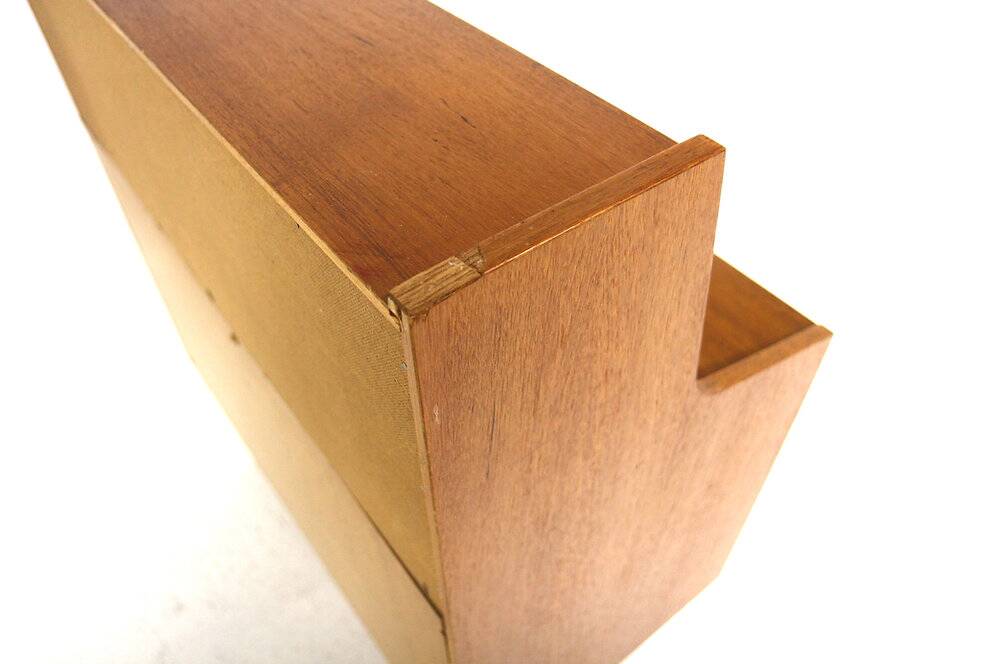 Secrétaire scandinave en teck, Suède, 1950