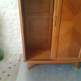 Vintage cabinet sliding doors