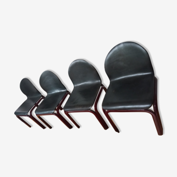 Chaises de Gae Aulenti édition Knoll