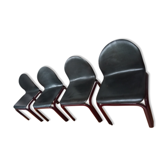 Chaises de Gae Aulenti édition Knoll