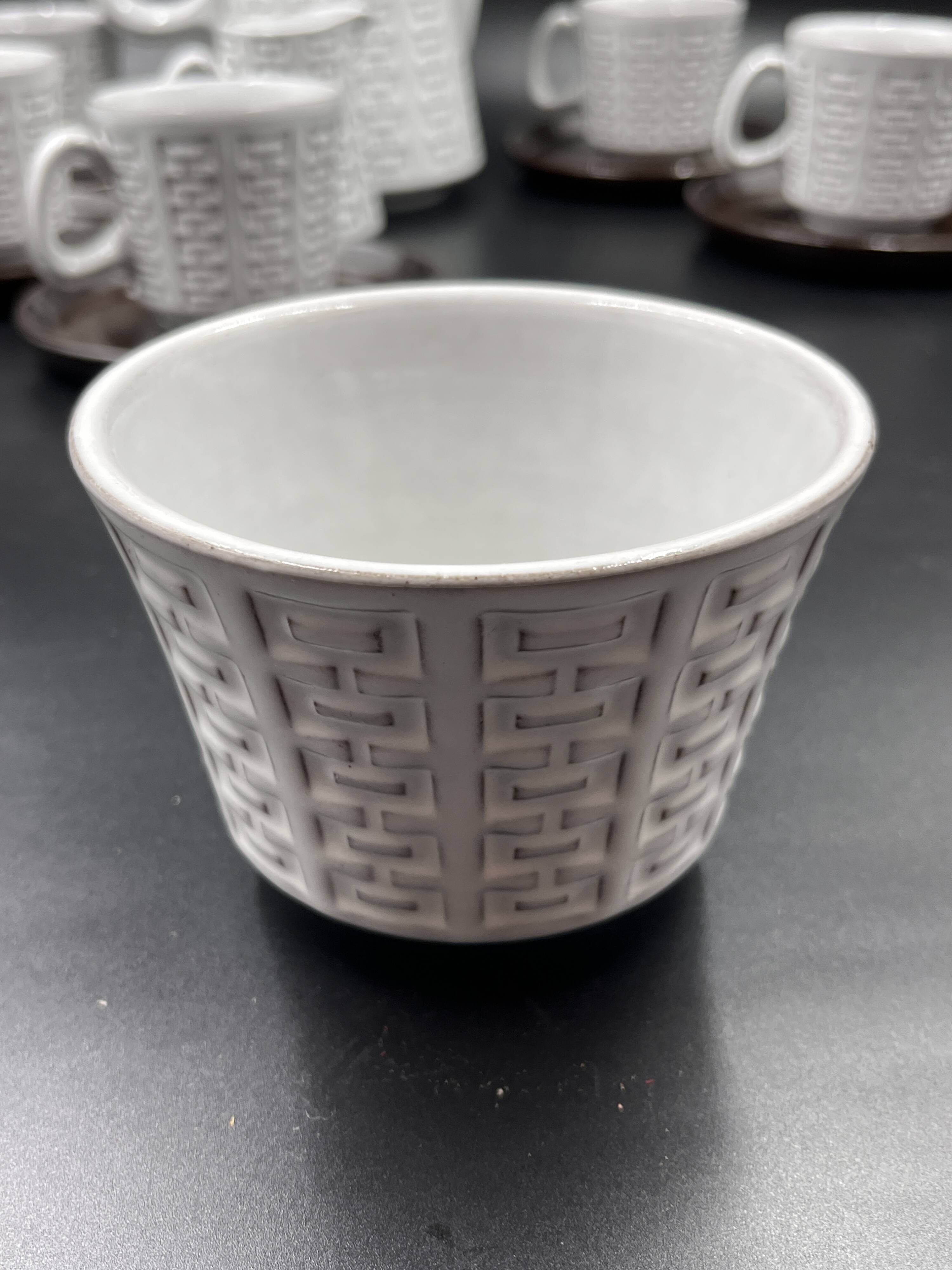 Ceramano coffee service, model: Epsilon by Karl Leuther