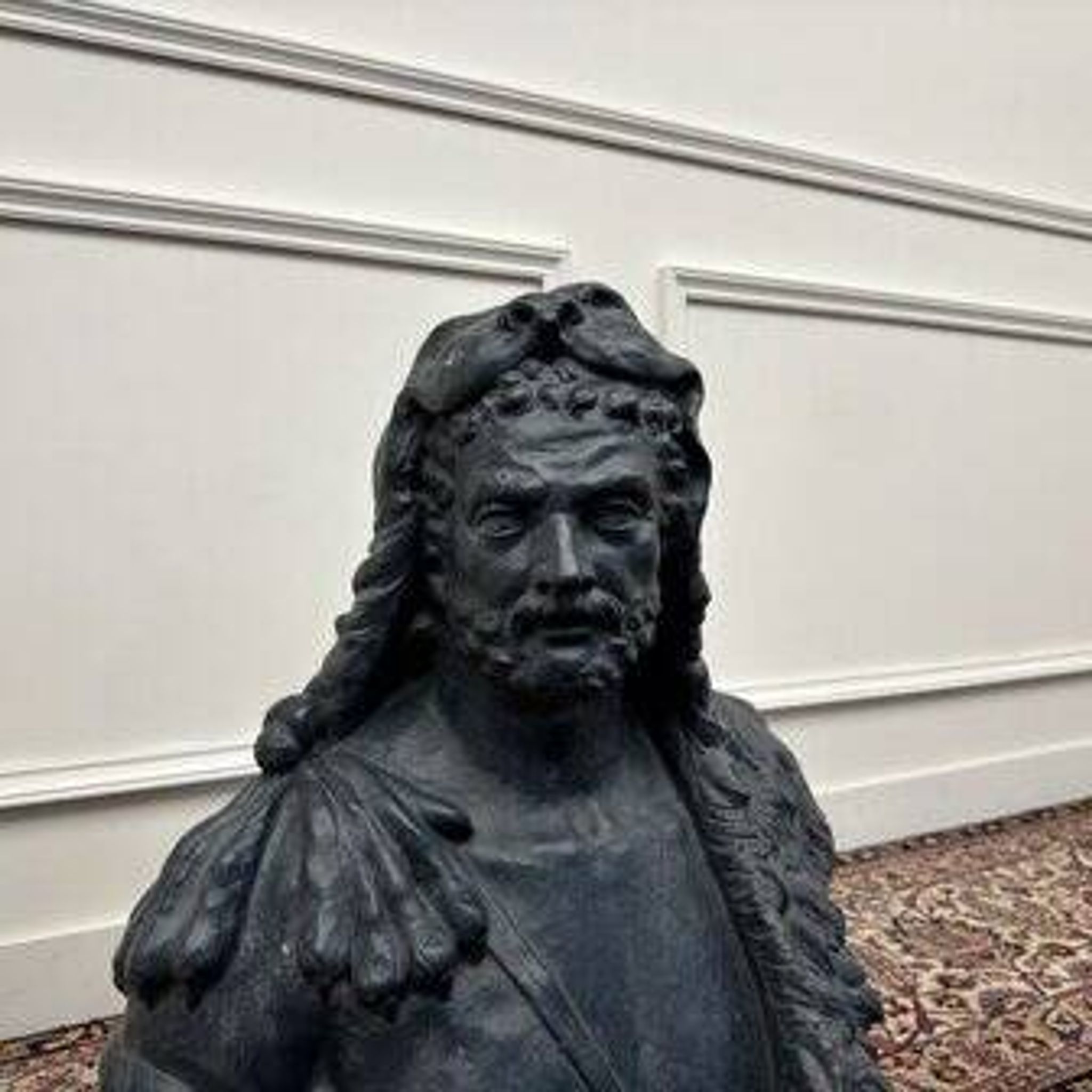 Bust of Hercules by Lucas Faydherbe