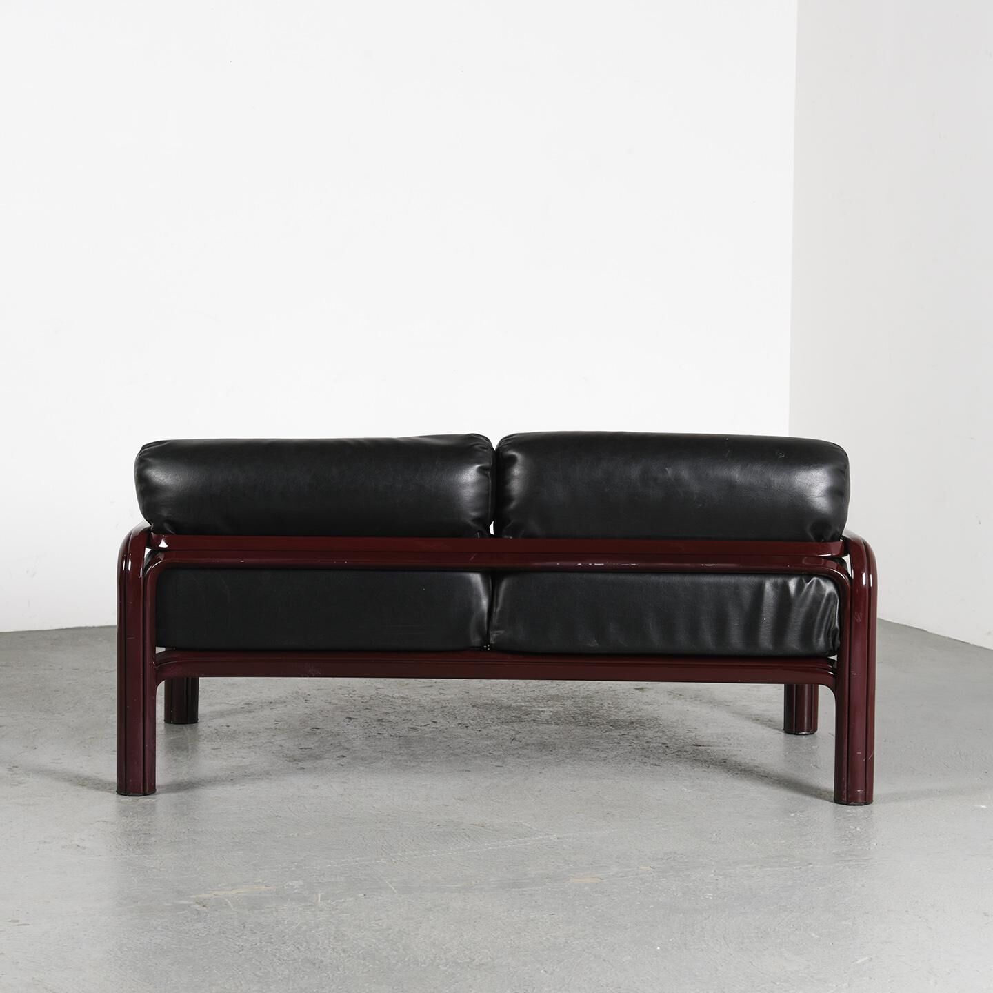 Leather sofa 54A by Gae Aulenti for Knoll, circa 1975 | Selency