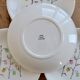 4 vintage flat plates in Gien earthenware, model Marie-Claire.