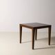 Teak side table by Severin Hansen Jr., Haslev Møbelsnedkeri Denmark, 1960s