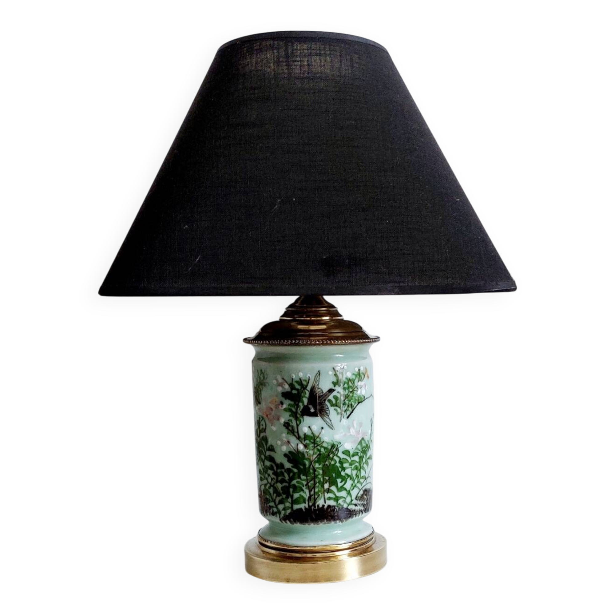 Vintage porcelain lamp